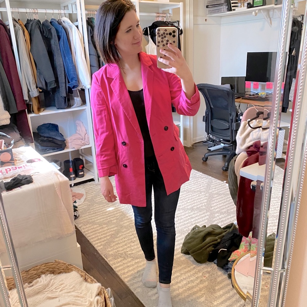 Pink Blazer